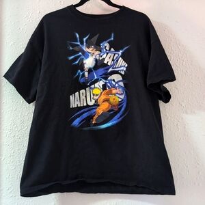 2002 Naruto vs Sasuke Anime Jump Shirt, Unisex XL